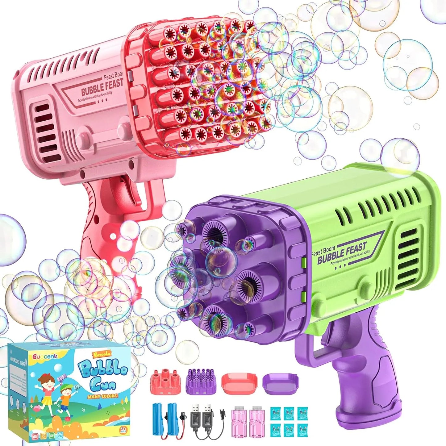 Online Venue Bubble Machine Gun – 36 Holes Bazooka Blaster