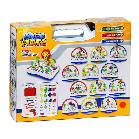 Magic Puzzle Plate – Fun &amp; Learning in One! 🧩✨