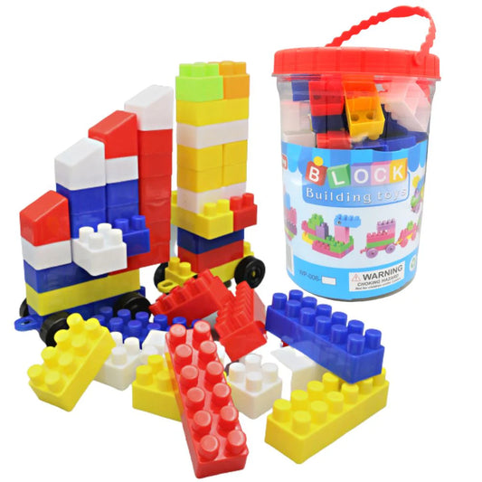 Block Building Toys – Creative Construction Play Set