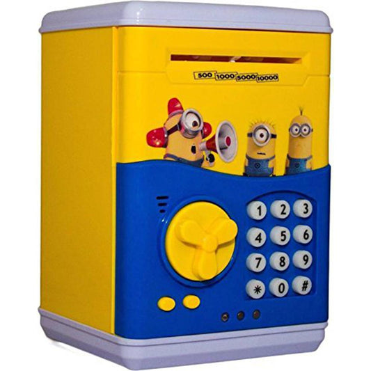 Kids Money Safe Toy – Mini ATM Piggy Bank