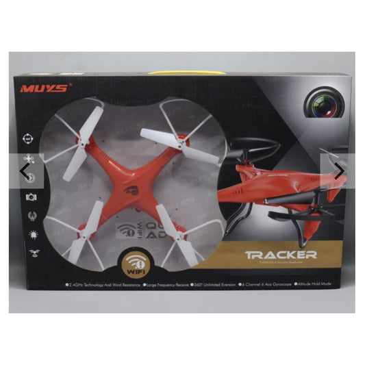 Tracker Drone – Smart RC Quadcopter with HD Camera