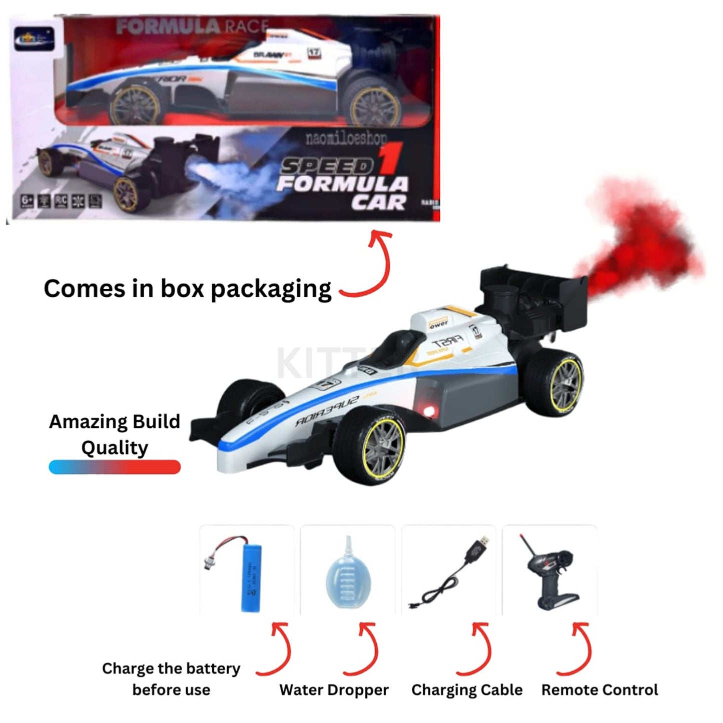 F1 Racing Car – Premium Metal Model Toy