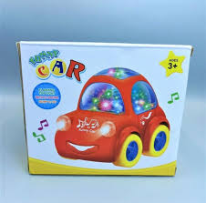 funny Car Toy – Lights, Music &amp; Bump-and-Go Action