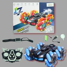 Stunt Vehicle Racing Car with Watch Remote Control