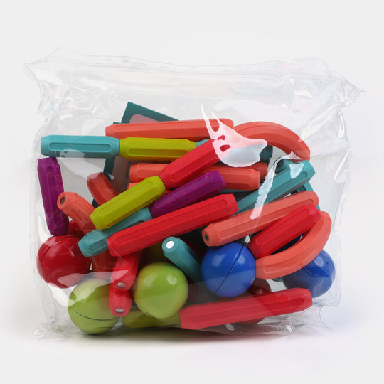 Magnetic Bar Blocks for Kids – 42 PCs