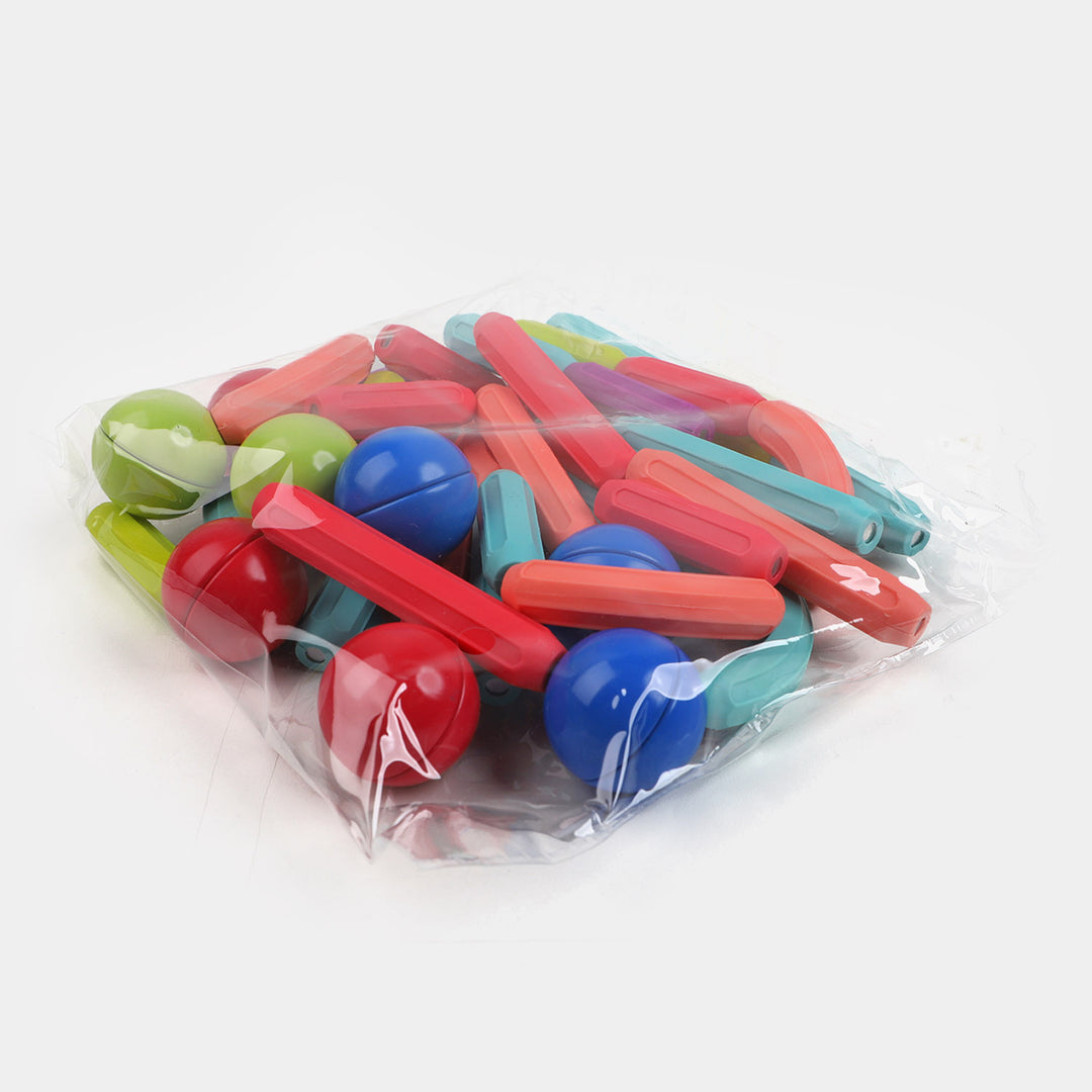 Magnetic Bar Blocks for Kids – 42 PCs